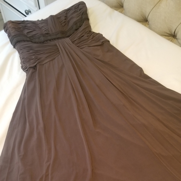 BCBG Maxazria strapless long dress - Picture 5 of 6